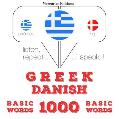 1000 essential words in Danish - JM Gardner, Audio, 9782821150966
