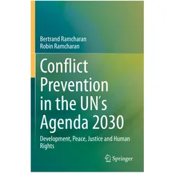 Conflict Prevention in the UN's Agenda 2030, Fachbücher von Bertrand Ramcharan