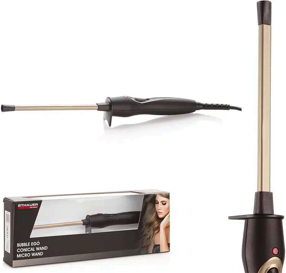Xanitalia Ferro arricciacapelli sottile capelli ricci morbidi e lucenti Micro Wand Sthauer