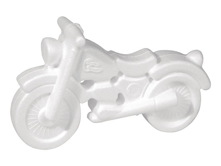Rayher Styropor-Motorrad 17 × 10.5 cm