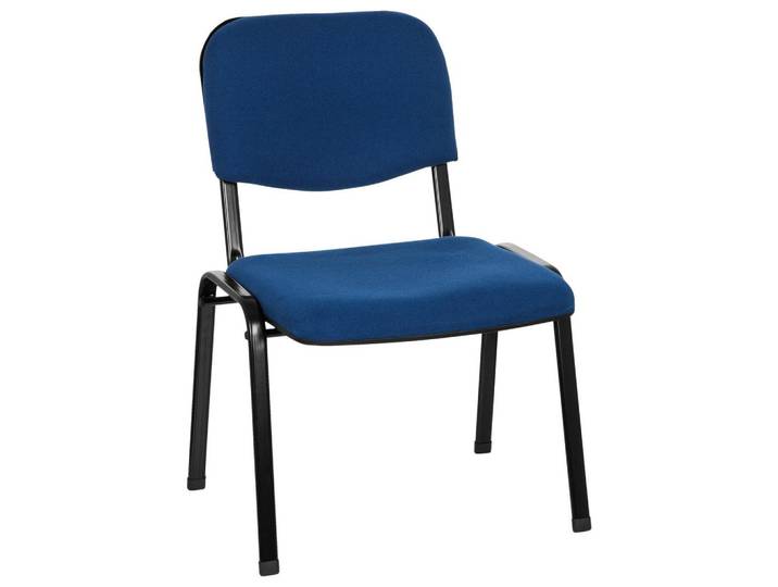 Besucherstuhl XT 600 XL Blau/Schwarz bis 150 kg