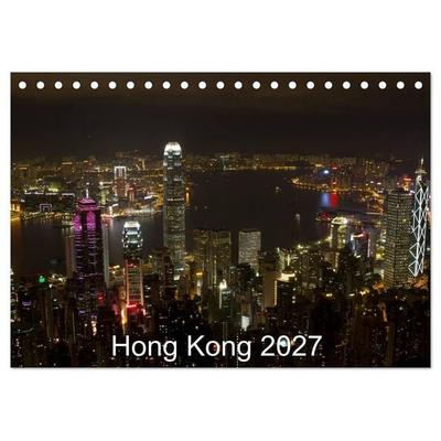 Hong Kong 2027 (Tischkalender 2027 DIN A5 quer), CALVENDO Monatskalender