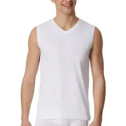 Schiesser Long Life Cotton Tank Top Weiß Baumwolle Small Herren