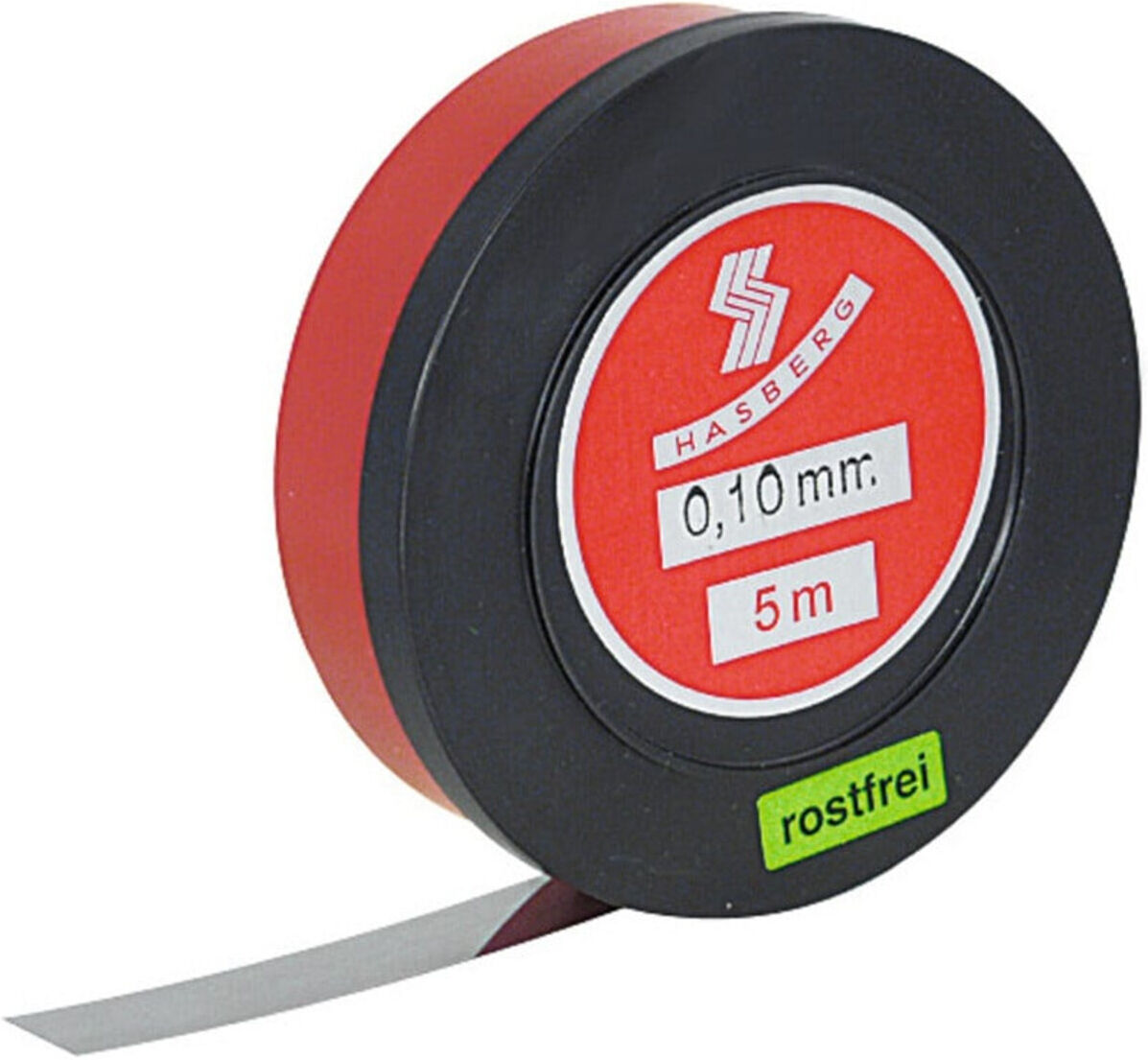 Hasberg Fühlerlehrenrolle 12,7 mmx5 m, rostfrei, Dicke: 0,1 mm (913)