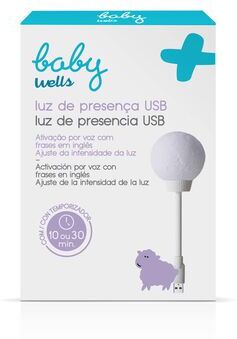 Baby Wells Luz de Presença USB 1 un