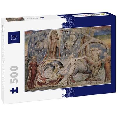 Lais Puzzle William Blake - Beatrice spricht von ihrem Wagen zu Dante 500 Teile