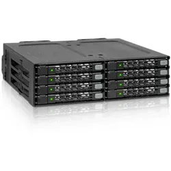 Icy Dock MB998SP-B Disk-Array 0 TB Schwarz