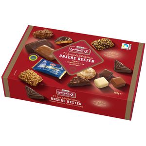 Lambertz Lebkuchen Unsere Besten Mischung, 13 Sorten, Mischung aus Dominos, Printen & Lebkuchen, 500 g
