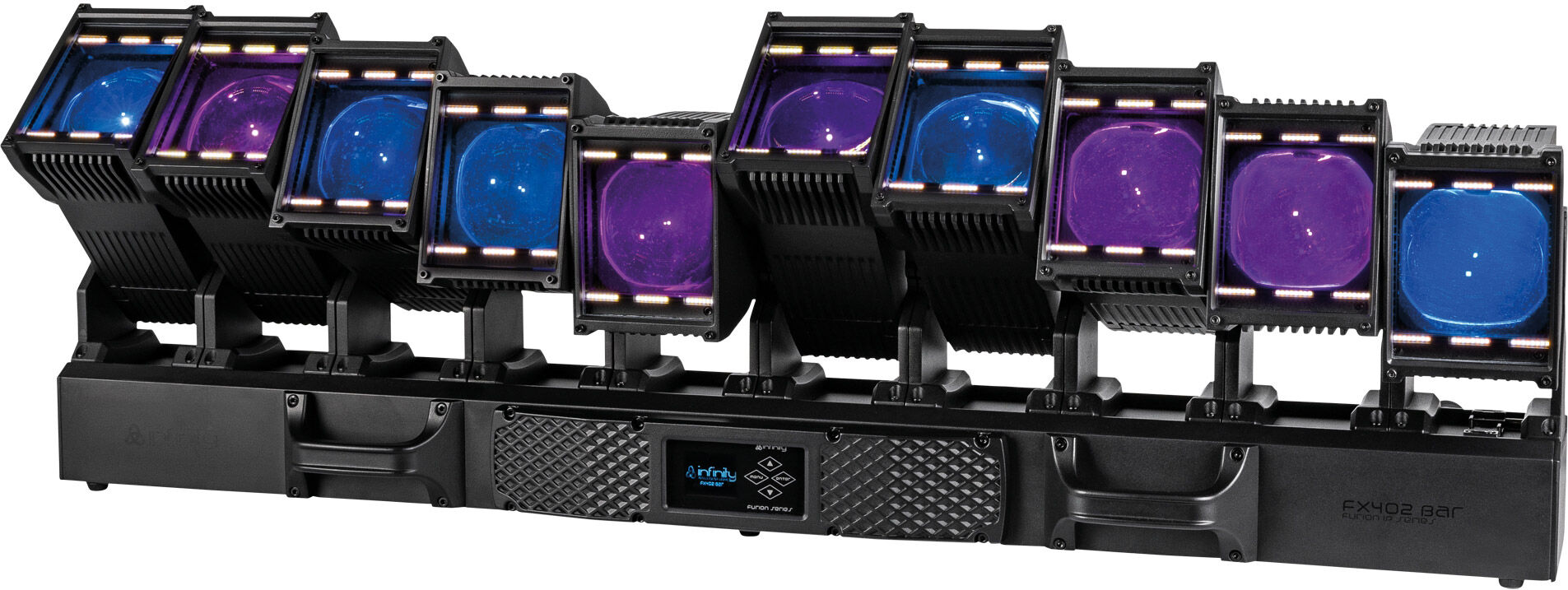 Infinity Furion Fx402 Bar 10 X 60 W Rgbw Led Fx Bar Mit Strobe-Pixeln – Ip65
