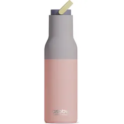 Metro Thermoflasche mit Strohhalm 600 ml, pastellrosa