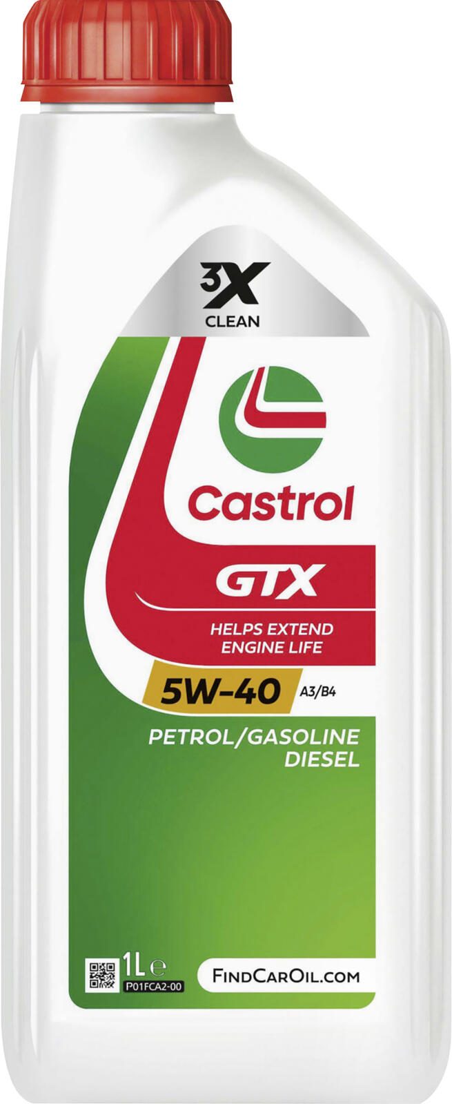 Castrol GTX 5W-40 A3/B4 Motoröl 3389