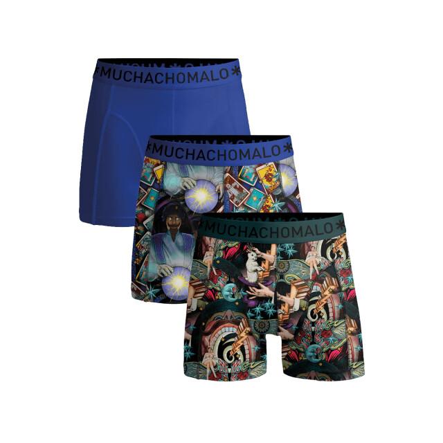 Muchachomalo Heren 3-pack trunks magic