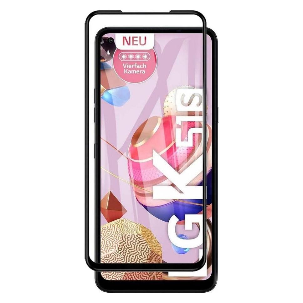 Screenguard LG K51S Full Screen Panzerglas Schutzfolie 2.5D 9H (LG K51s) (00026404)