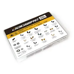 Kleinteilesortiment für Hydraulikleitungen, JAGWIRE, Maxi Combo Box, Farbe: Transparent, VE: 1 Stk.