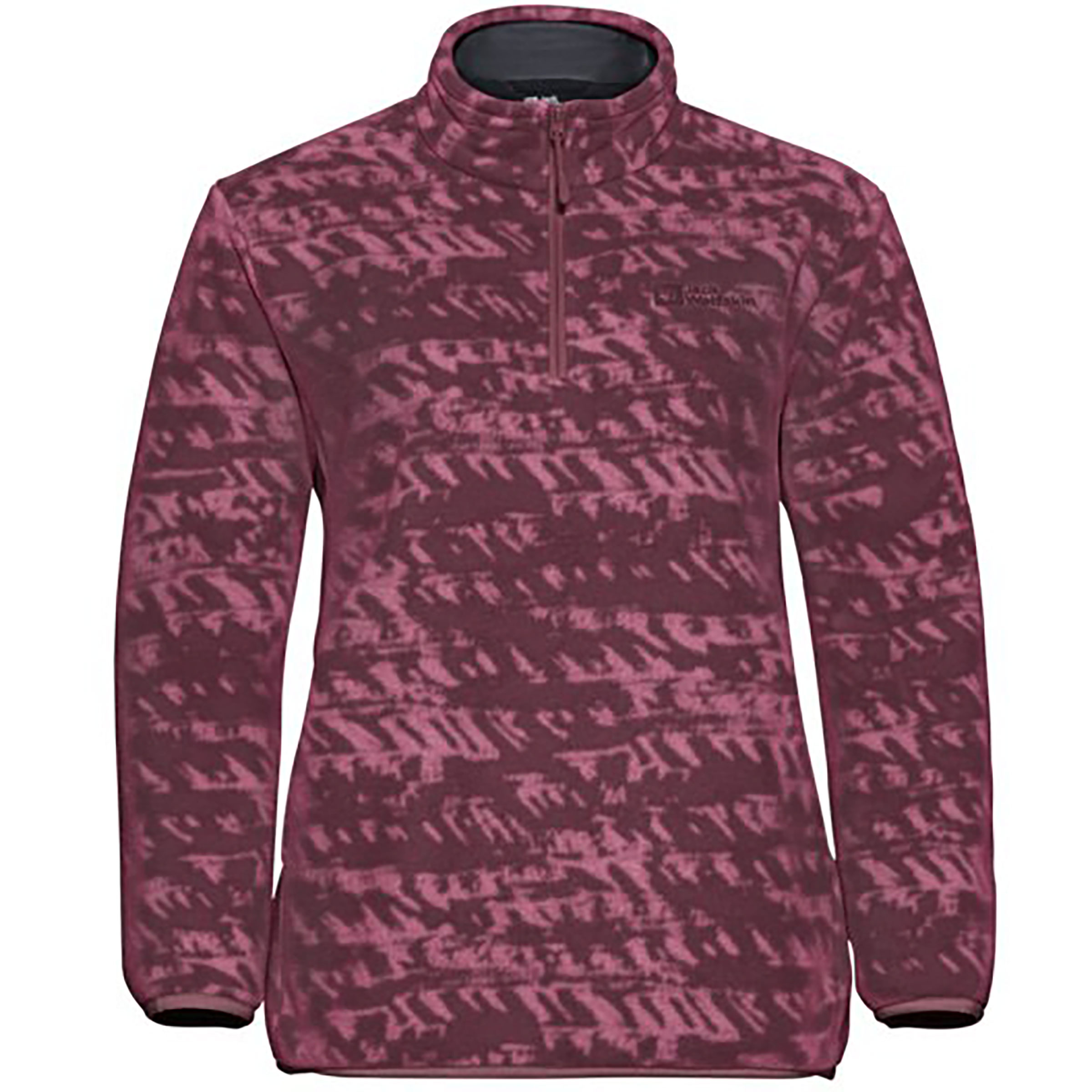 Jack Wolfskin Big Sky Half Zip Damen Longsleeves lila Größe XXL Trekking Atmungsaktiv