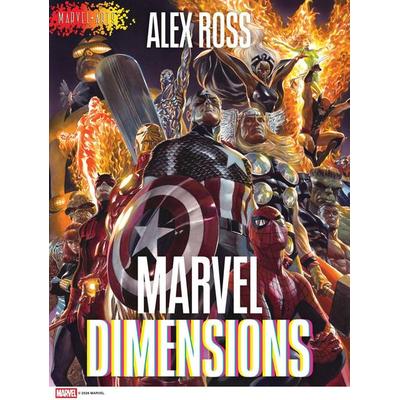 Marvel Dimensions, Gebundene Ausgabe von Alex Ross, Abrams & Chronicle Books, 978-1-4197-8750-8