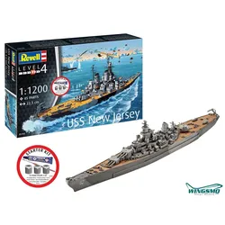 Revell Starter Kit Battleship USS New Jersey 75183
