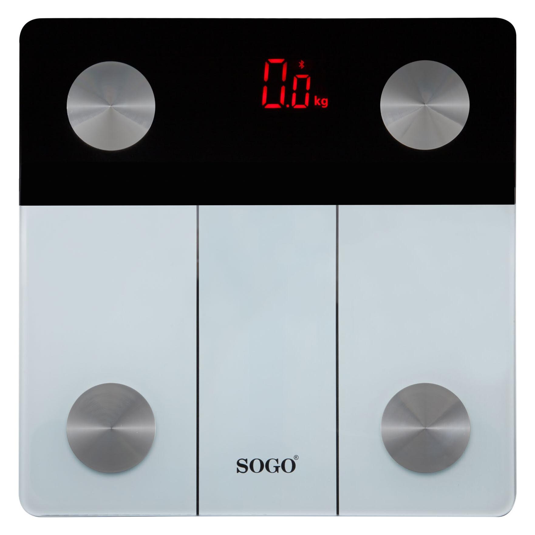 Sogo Max 180 kg - Målepraecision 100 g - App til data (180 kg) (BAB-SS-2900)
