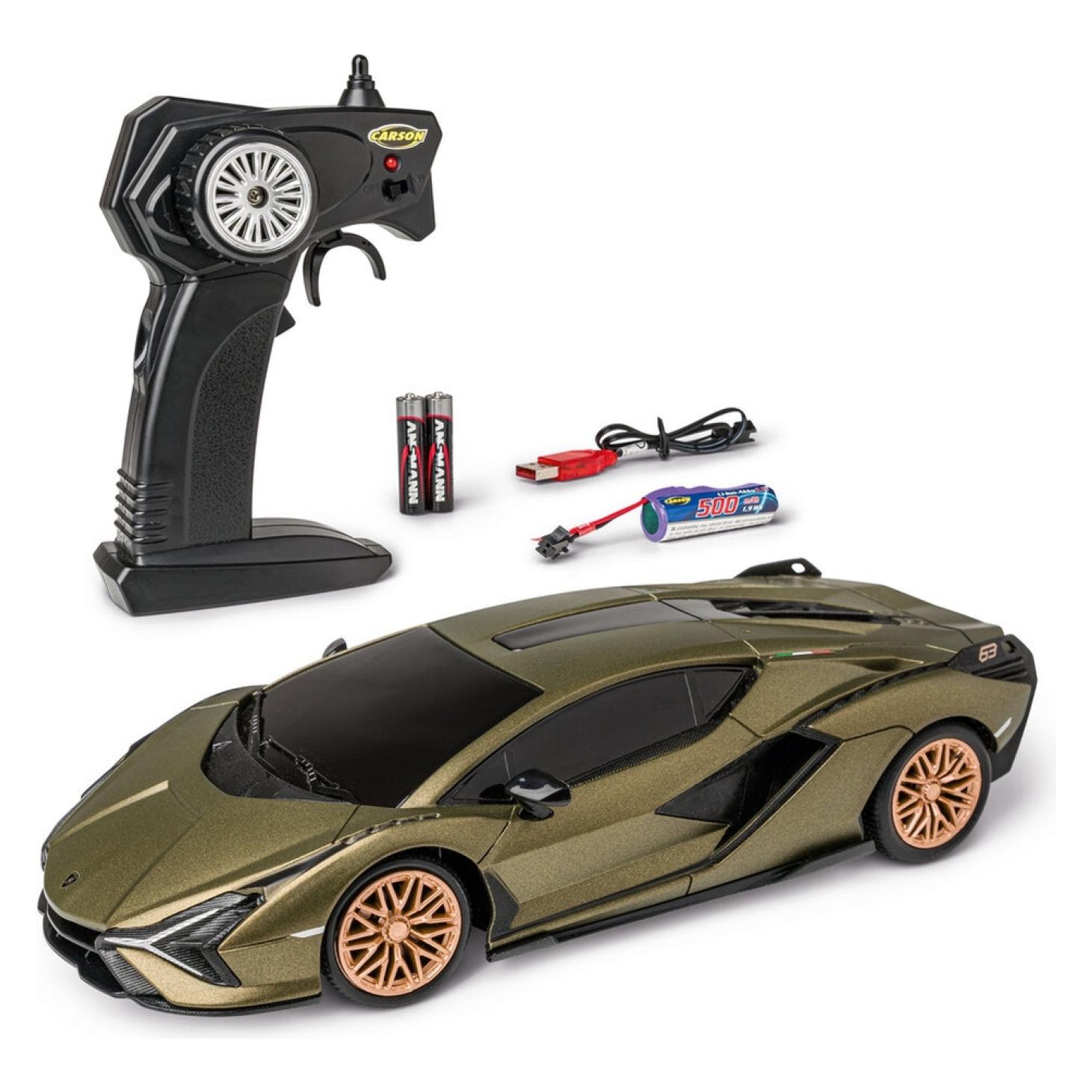 Carson 1:24 Lamborghini Sian 2.4GHz 100% RTR (RTR Ready-to-Run) (500404332)