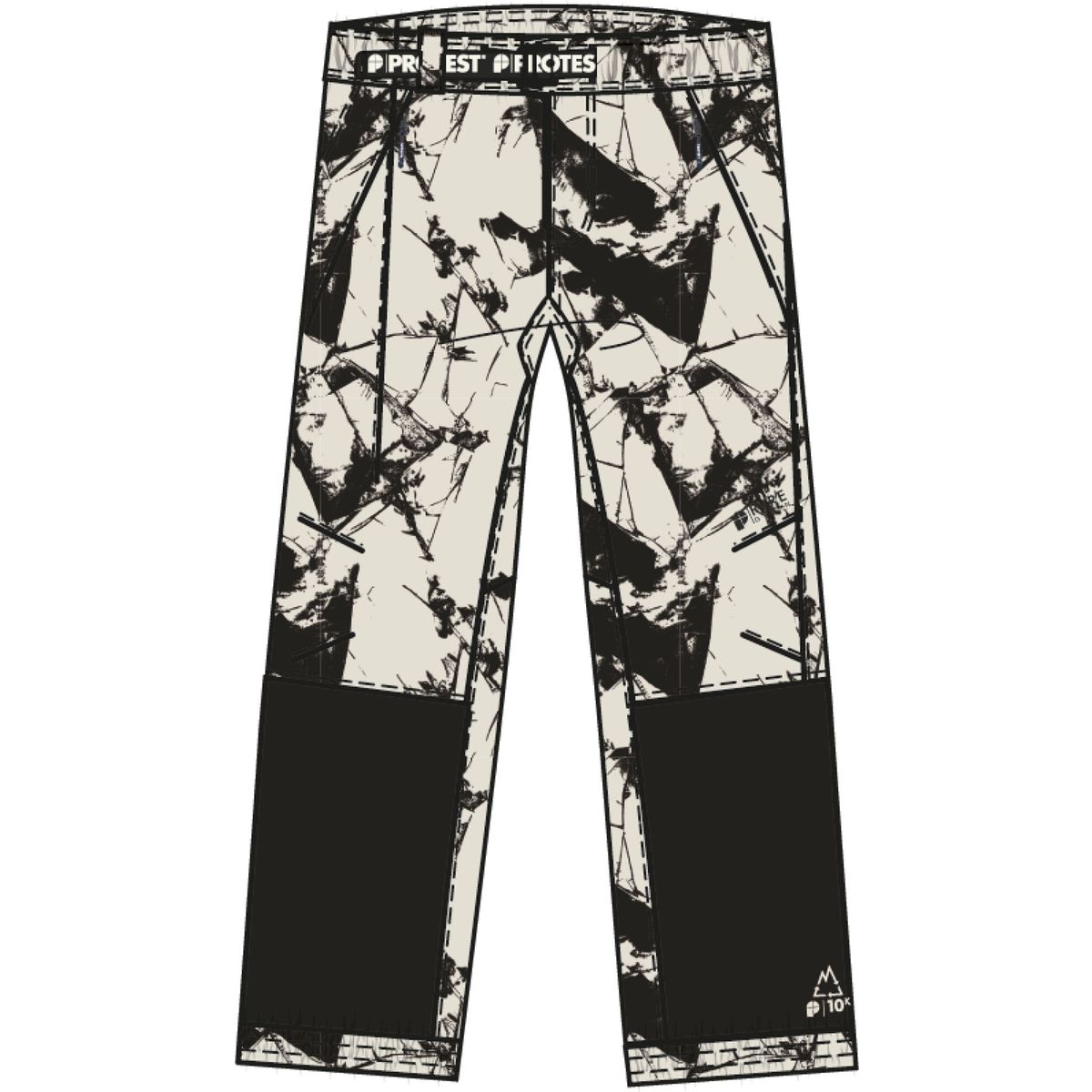 Protest Prtlutony Snowpants kitoffwhite (106) XS 44762005-106-XS