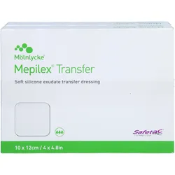 Mepilex Transfer Schaumverband 10x12cm Steril 10 ST