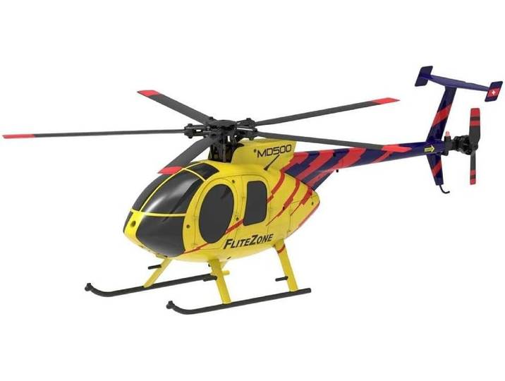 FliteZone Spielzeug-Hubschrauber Pichler Modellbau MD500 RC Hubschrauber RtF, (2-tlg)