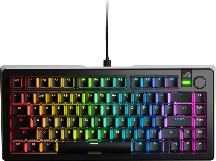 GLORIOUS GMMK 3 PRO 75% Prebuilt Wired Black - US