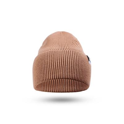 Beanie DJINNS "Djinns Basic Beanie Wooly Knit", Herren, Gr. onesize, beige, Kunstfaser, Mützen Beanie