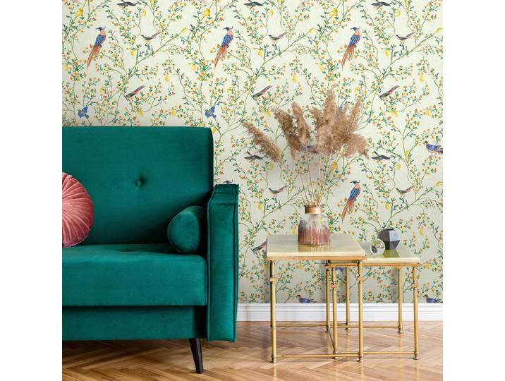Papier peint intissé 35624 Oiseaux 53 x 1005 x 1cm