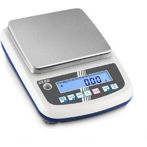 Kern Digitalwaage PFB 6000-1, mit Checkweighing, Teilung 0,1g, Präzisionswaage, mit Netzbetrieb, LCD-Display, bis 6 kg