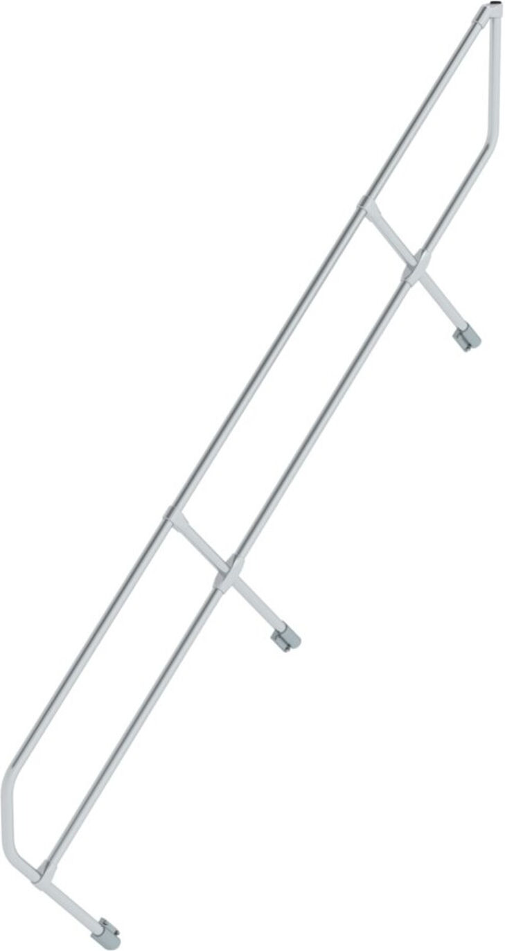 MUNK zweiter Handlauf Aluminium-Treppe 45° 10 Stufen (600310)