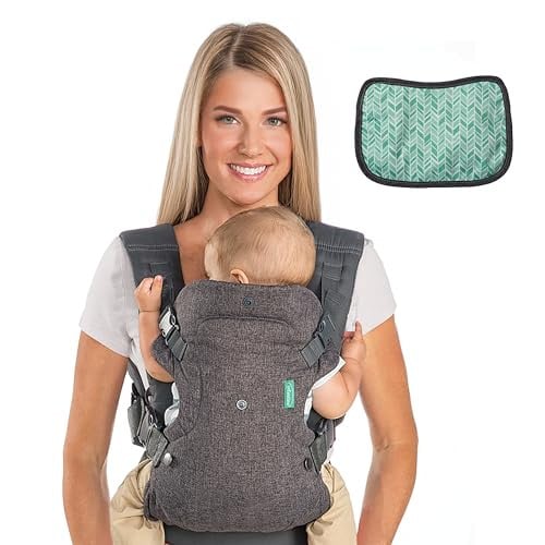 Infantino Flip Advanced 4-in-1 ergonomische draagzak voor baby's van 3,6 tot 14,5 kg