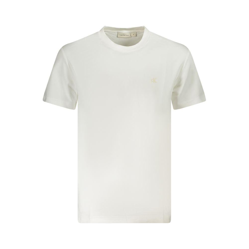 Calvin Klein Bianco Katoenen Heren T-shirt