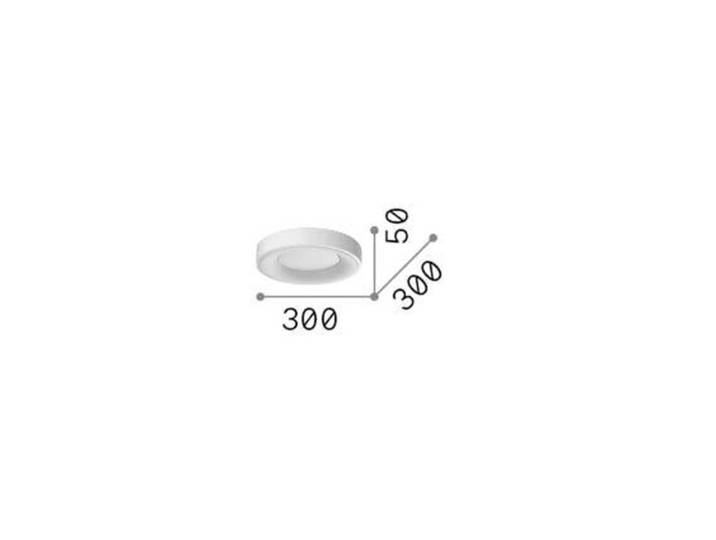 IDEAL LUX LED Deckenleuchte Planet, schwarz, für Wohn- / Esszimmer, Metall, Modern