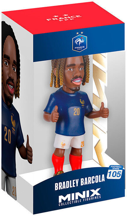 Figurine Minix Football Stars Coupe du Monde 12 cm 105 : France, Barcola