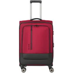 Travelite CROSSLITE Trolley M (66 cm) - Red Koffer24