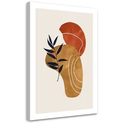 WANDBILD abstrakt im boho stil