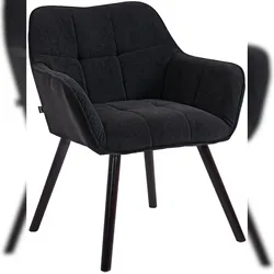 CLP Esszimmerstuhl Vienna Cord Cord HBT: 82x65x64 cm schwarz