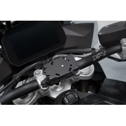 SW-Motech Navi-Halter am Lenker - Schwarz. BMW-Modelle.