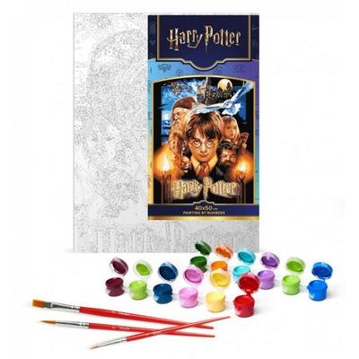 Harry Potter: Poster mit Metallicfarben 40x50 cm