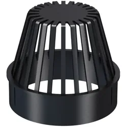Laubfang DN 110 PVC für Flachdach