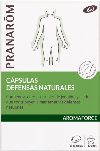 Pranarom Aromaforce Defensas Naturales Bio 30 Cápsulas