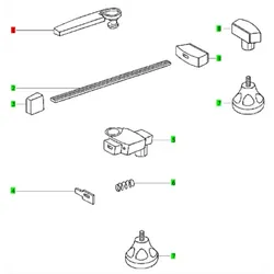 Festool Griff für MFT-Spannelement