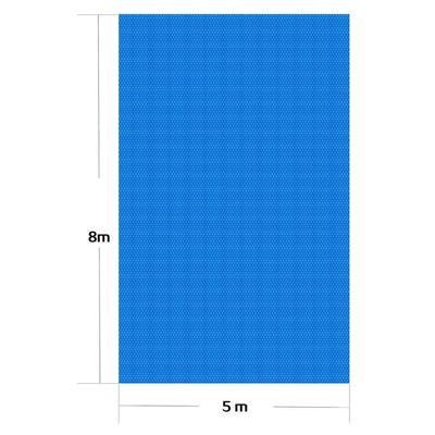 Helloshop26 - 5x8m Luftpolsterfolie für Solar-Poolabdeckung und Poolheizung Blau 16_0000307