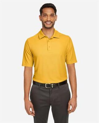 CORE365 CE112 Men's Fusion ChromaSoft Pique Polo Shirt in Campus Gold size 2XL   Polyester