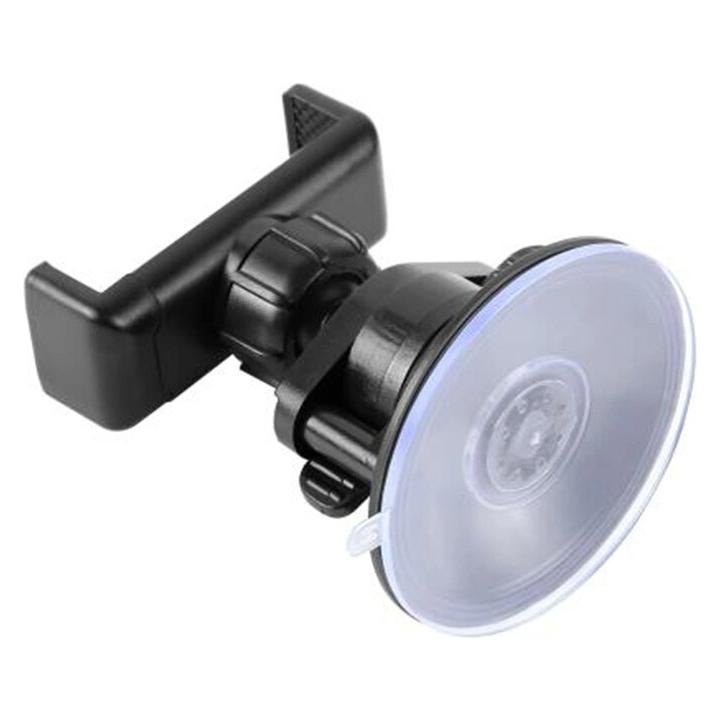 Puluz Smartphone-Halterung mit Saugnapf und 360-Grad-Drehung (schwarz) (PU537B)