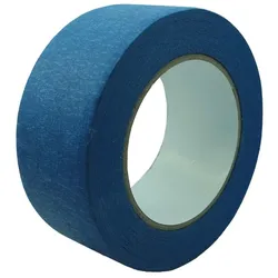 Feinkreppband Abklebeband Malerband Blau 50mm x 50m Lackierband Klebeband