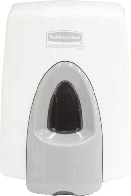 Spender für Toilettensitzreiniger Rubbermaid, kompatibel mit RVU9503, L 140 x B 128 x H 205 mm, weiß-grau