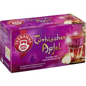 Teekanne Tee Türkischer Apfel, Früchtetee, 55 g, 20 Beutel