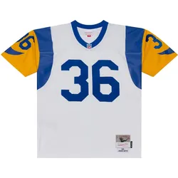 Mitchell & Ness, Herren, Sportshirt, NFL Legacy Jersey - Los Angeles Rams 1993 Jerome Bettis - L (L), Weiss